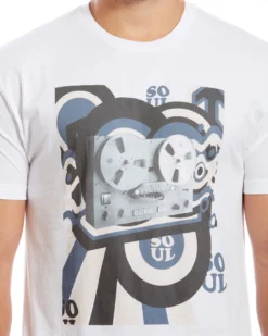 Zuma Retro Soul Graphic Tee - White Loungewear 9 Zuma Retro Soul Graphic Tee - White Loungewear