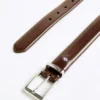 Randa Spring | Summer 2022 Scotty Leather Dress Belt - Brown