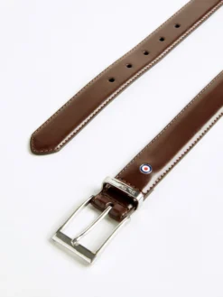 Randa Spring | Summer 2022 Scotty Leather Dress Belt - Brown