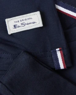 One Step Up Men's Long-Sleeve Lounge Tee - Navy