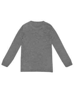 One Step Up Loungewear Men's Long-Sleeve Tee & Jogger Lounge Set - Charcoal