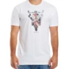 Zuma Loungewear Scooter Flag Graphic Tee - White 1 Zuma Loungewear Scooter Flag Graphic Tee - White
