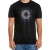 Zuma Loungewear Houndstooth Target Graphic Tee - Black