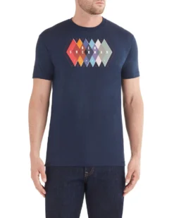 Zuma Loungewear Argyle Logo Graphic T-Shirt - Midnight