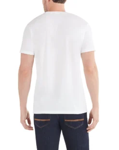 Zuma Ombre Stripe Print Styled T-Shirt - White Loungewear