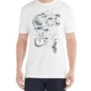 Zuma Panels Graphic T-Shirt - White