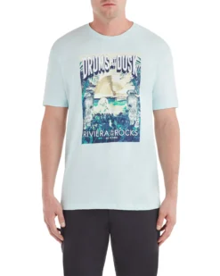 Zuma Riviera Drums Graphic Tee - Mint Loungewear