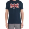 Zuma Union Jack Slice Graphic Tee - Navy Loungewear