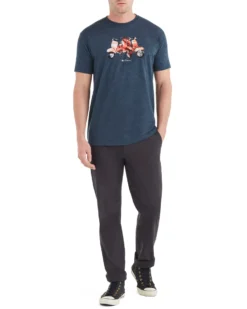 Zuma Triple Scooter Graphic Tee - Ink