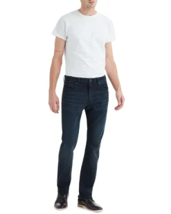 Zuma Denim Men's Straight Leg Jeans, 30 Inseam - Black Wash