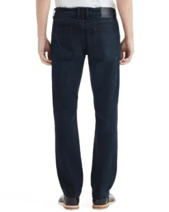 Zuma Men's Straight Leg Jeans, 32 Inseam - Black Wash