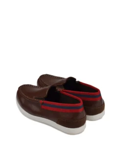 GMI Kids Shop Boys' Casual Slip-On Loafer - Brown
