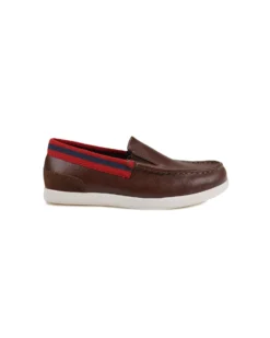 GMI Kids Shop Boys' Casual Slip-On Loafer - Brown