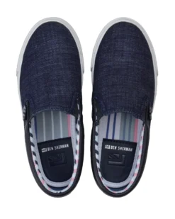 GMI Boys' Jayme Slip-On Sneaker - Denim