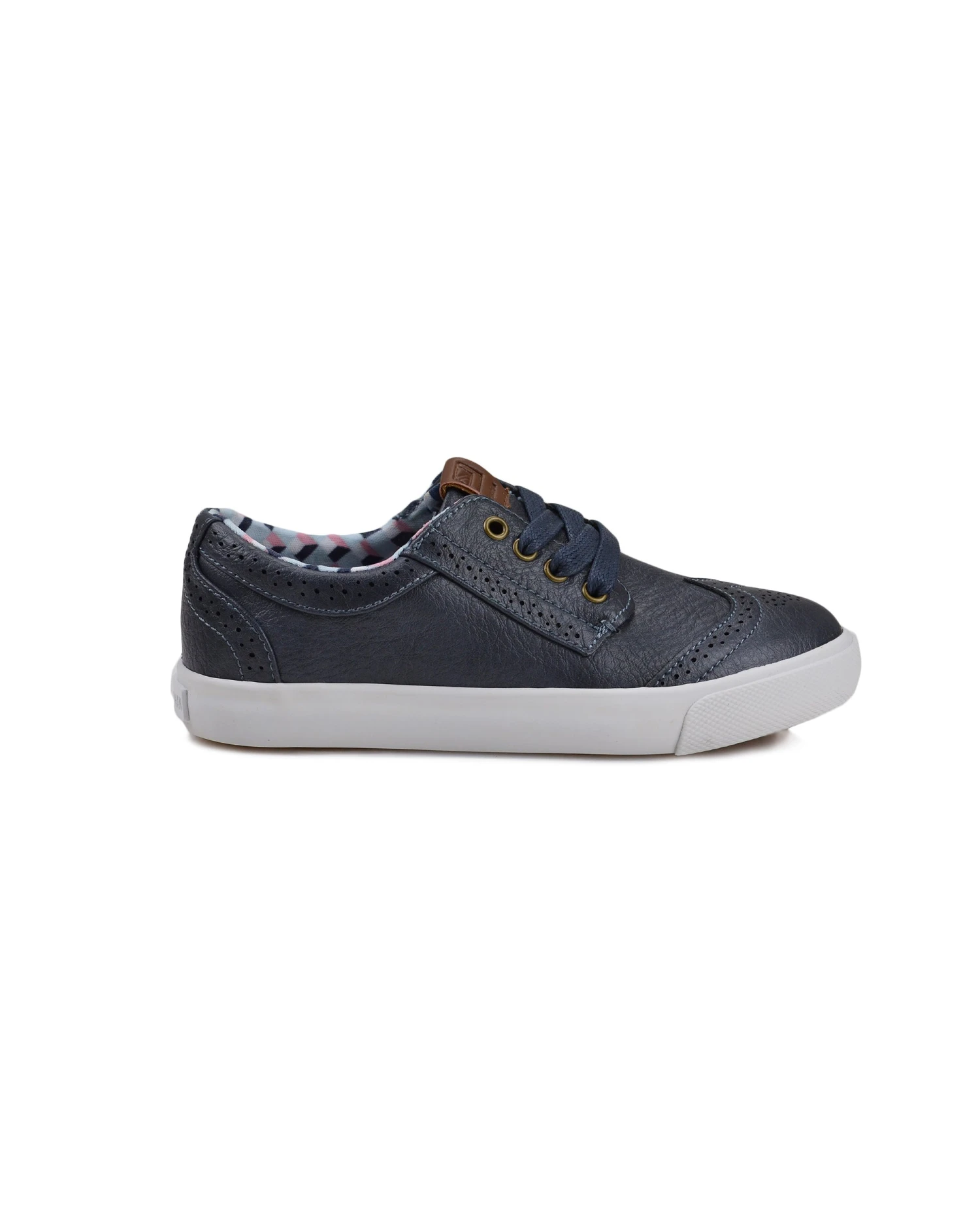 GMI Boys' Jayme Wingtip Lace-Up Sneaker - Navy Kids Shop 3 GMI Boys' Jayme Wingtip Lace-Up Sneaker - Navy Kids Shop