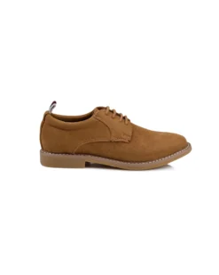 GMI Boys' Brent Plain-Toe Oxford Shoe - Tan