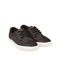 GMI Boys' Jayme Wingtip Lace-Up Sneaker - Brown Kids Shop