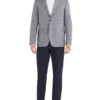 Marcraft Crown Plaid Check Sportcoat Jacket - Mid Grey Tailored Shop