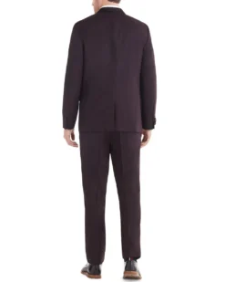 Marcraft Cedar Two-Piece Slim-Fit Tuxedo - Burgundy