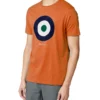 Oved Bullseye Target Logo T-Shirt - Baked Clay Loungewear