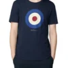 Baird Loungewear Signature Target Tee - Dark Navy