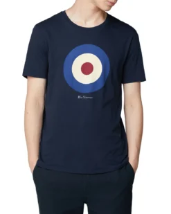 Baird Loungewear Signature Target Tee - Dark Navy