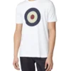 Oved Signature Target Graphic T-Shirt - Bright White T-Shirts
