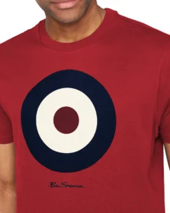 Oved Signature Target Graphic T-Shirt - Red