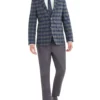 Marcraft Dacre Window Check Sportcoat Jacket - Grey