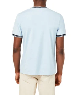 Oved Supima Cotton Pocket T-Shirt - Light Blue