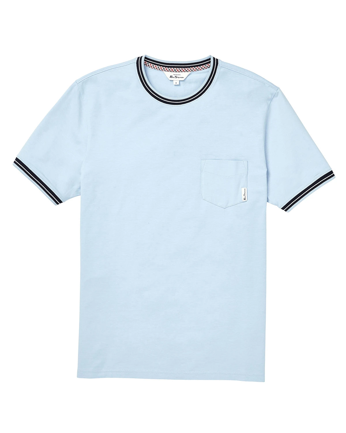 Oved Supima Cotton Pocket T-Shirt - Light Blue 7 Oved Supima Cotton Pocket T-Shirt - Light Blue