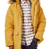 Hawke Men's Heavy Snorkel Coat With Faux Fur Hood - Dull Gold