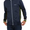 Oved Tricot Zip-Through Track Jacket - Navy Blazer