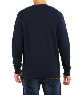 Oved Bullseye Logo Fleece Sweatshirt - Navy Blazer