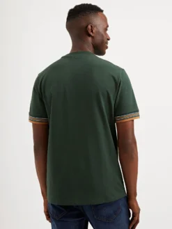 Oved T-Shirts Collegiate Ringer Tee - Spruce