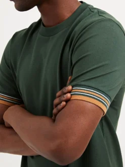 Oved T-Shirts Collegiate Ringer Tee - Spruce