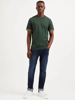 Oved T-Shirts Collegiate Ringer Tee - Spruce