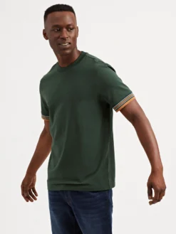 Oved T-Shirts Collegiate Ringer Tee - Spruce