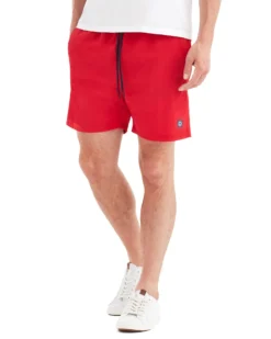 Powerplay Men's Ipanema Swim Short - Red Shorts
