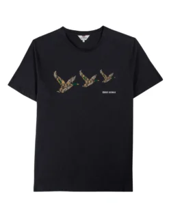 Zuma Loungewear Triple Duck Graphic Tee - Black