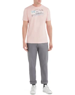 Zuma Loungewear Springs Resort Graphic Tee - Light Pink