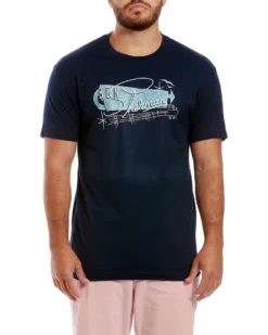 Zuma Springs Resort Graphic Tee - Midnight Navy Loungewear