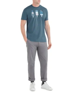 Zuma Ice Lollies Graphic Tee - Indigo