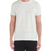 Zuma Palm Striped Styled Tee - White
