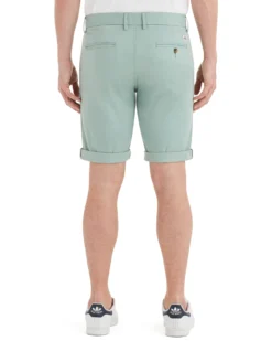 Zuma Slim Stretch Chino Short - Blue Surf