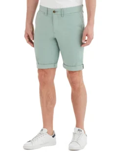 Zuma Slim Stretch Chino Short - Blue Surf