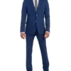 Marcraft Bell Bi-Stretch Two-Button Side Vent Suit - Blue Tailored Shop
