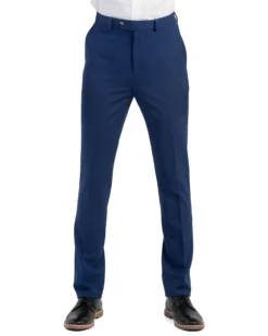 Marcraft Bell Bi-Stretch Two-Button Side Vent Suit - Blue Tailored Shop