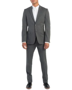Marcraft Bell Bi-Stretch Two-Button Side Vent Suit - Grey