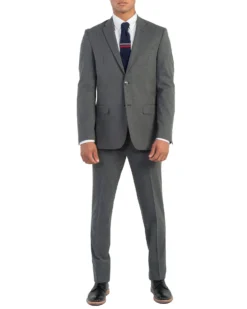 Marcraft Bell Bi-Stretch Two-Button Side Vent Suit - Grey